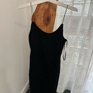 Forever 21 Black Backless Dress